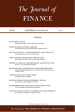 journal of finance cover image